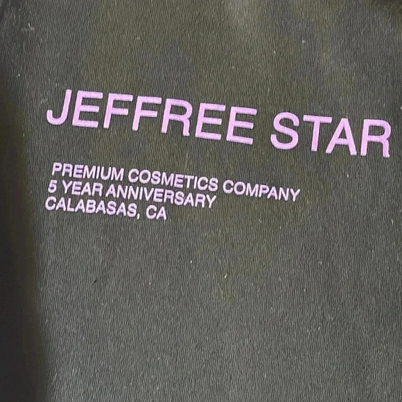 Jeffree Star Cosmetics fashion JSC Anniversary iconic mystery hoodie sweatshirt - Picture 4 of 6